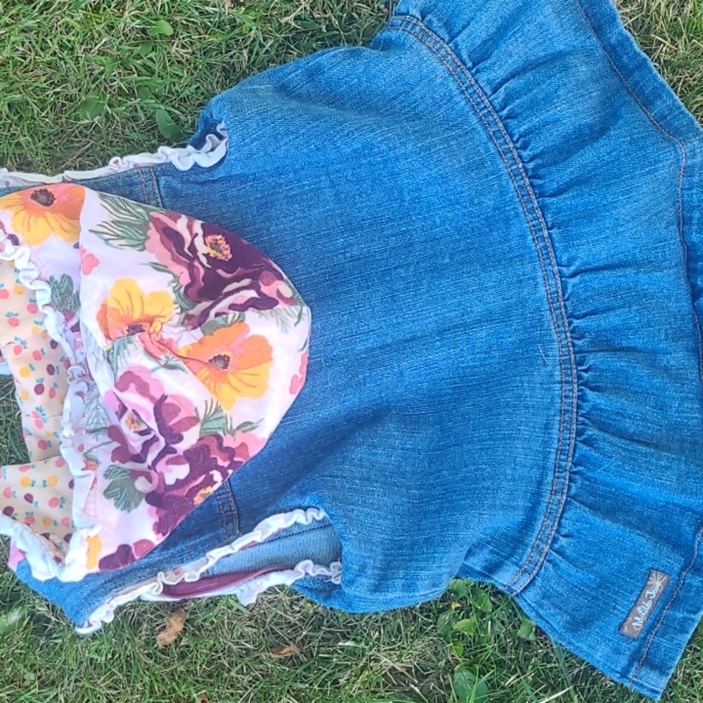 Girls Hooded Matilda Jane Vest, Multi-colored - Picture 4 of 6